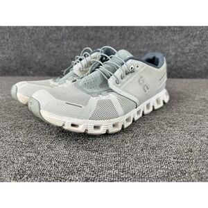 On Cloud Shoes Womens 9 Gray White CloudTec Mesh Running Sneaker Athletic